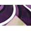 Tapis rose/noir abstrait 3D Mccampbell-37341204