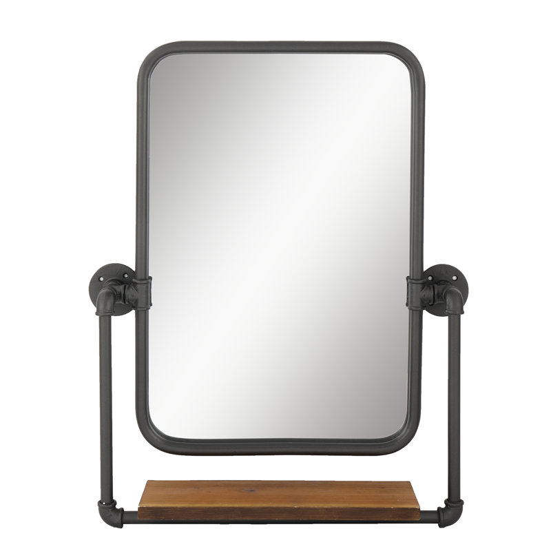 Ameet Metal Rectangle Wall Mirror