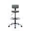 Tabouret de bureau à hauteur ajustable avec repose-pieds Lamprini-1633213732