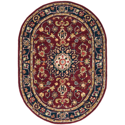 Mcauliffe Hand Tufted Wool Oriental Rug