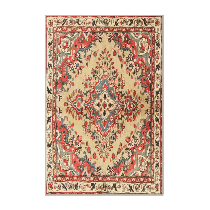Ableton Oriental Indoor Rug, Rectangle 5' x 8'