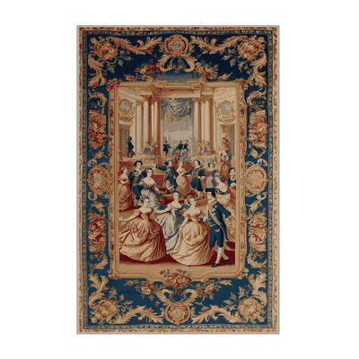 Machine Washable French Beige Area Rug