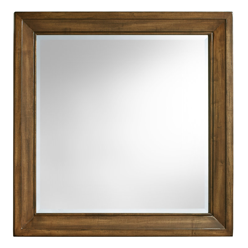 Miroir carré pour commode Nixa, Antique Amish
