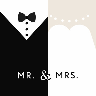 Mr And Mrs Drex - Wrapped Canvas Print