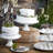Pearl Stoneware Cake Stand