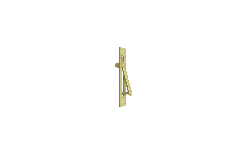 Finger Pull, Polished Brass
