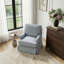Upholstered Swivel Barrel Chair-1038494597