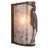 Rustic Lodge Flush Mounted Sconce