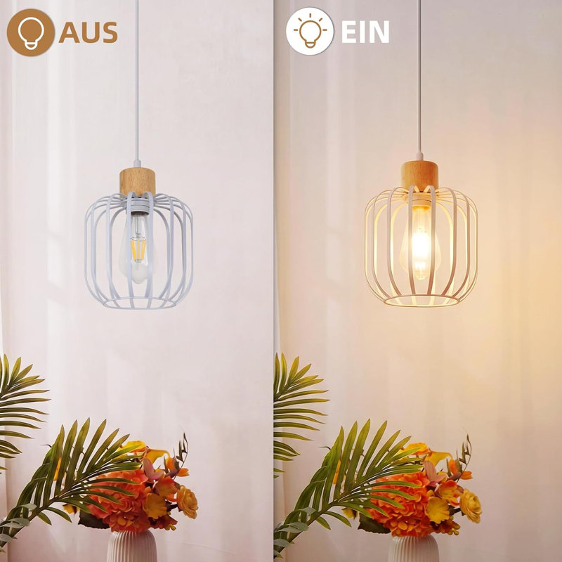1 - Light White Pendant