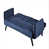 Velours bleu foncé