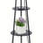 Kahani 66.14'' Farmhouse Boho Rattan Tray Table Floor Lamp with 1 Bulb Included