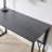 X Design Computer Desk in Weathered Wood and Satin Nickel-1270782072