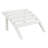 Outdoor Poly Adirondack Chair With Ottoman-118433010