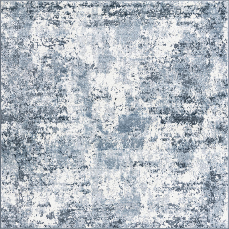 Abstract Indoor Rug, Square 6' x 6'