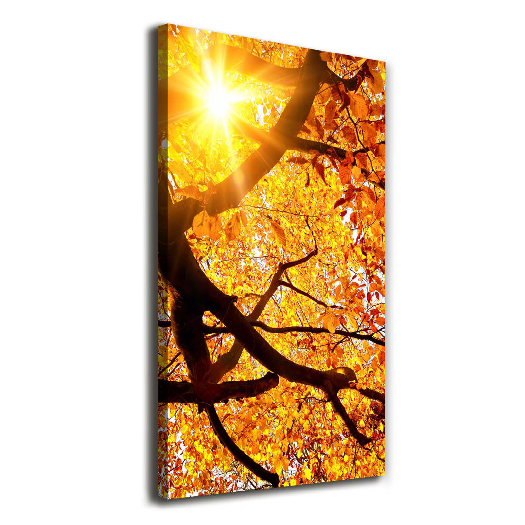 Herbstlicher Baum - Kunstdrucke auf Leinwand - Wrapped Canvas