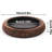 Wood Candle Holder Farmhouse Decor Wooden Pillar Candles Tray For Table Centerpiece Small Decorative Tray Riser Round Wooden Plate Pedestal Stand For Coffee Table For Christmas Decor Mu