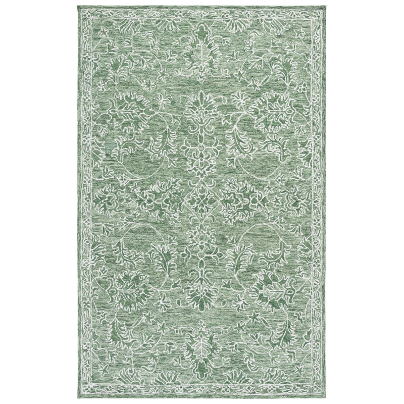 Metro 677 Hand Tufted Wool; Cotton Oriental Rug, Rectangle 5' x 8'