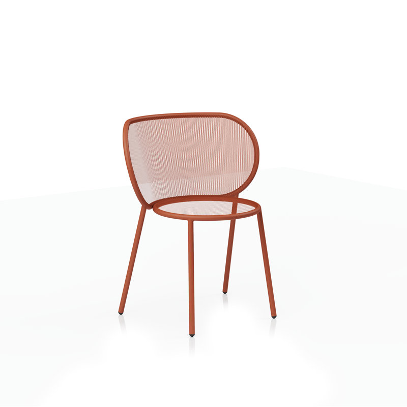 Chaise Abberton, Cuivre brun