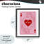 Cadre flottant Queen of My Heart, design par Amanda Greenwood-1743320048-1743320049