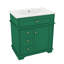 Meuble-lavabo pratique de 30 po avec lavabo, tiroir à trois tiroirs et support de porte-1926454220