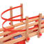 Bannerman Folding Snow Sledge with Backrest