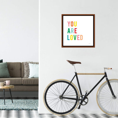 «You Are Love» par Ann Kelle, reproduction d'art textuel