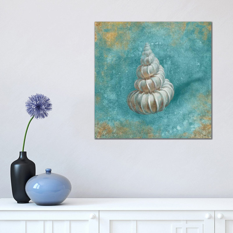 Treasures From The Sea II by Danhui Nai - Print on Canvas, Wrapped Canvas, 45.72 cm H x 45.72 cm W x 1.91 cm D