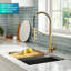 KRAUS Bolden 2-in-1 Commercial Style Pull-Down Single Handle Water Filter Kitchen Faucet for Reverse Osmosis or Water Filtration System-91893236