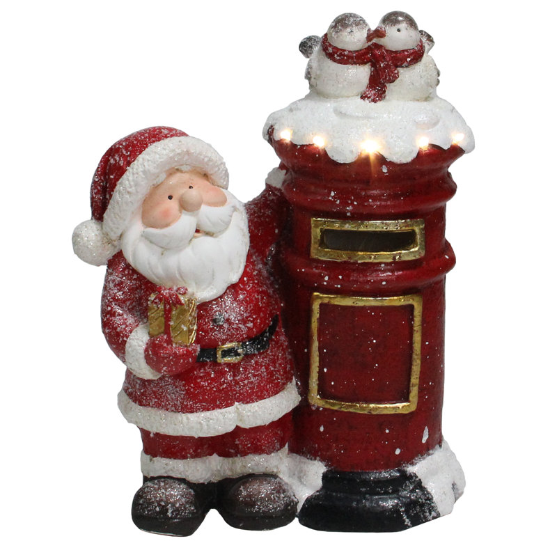 Santa Claus Mailing Presents Christmas