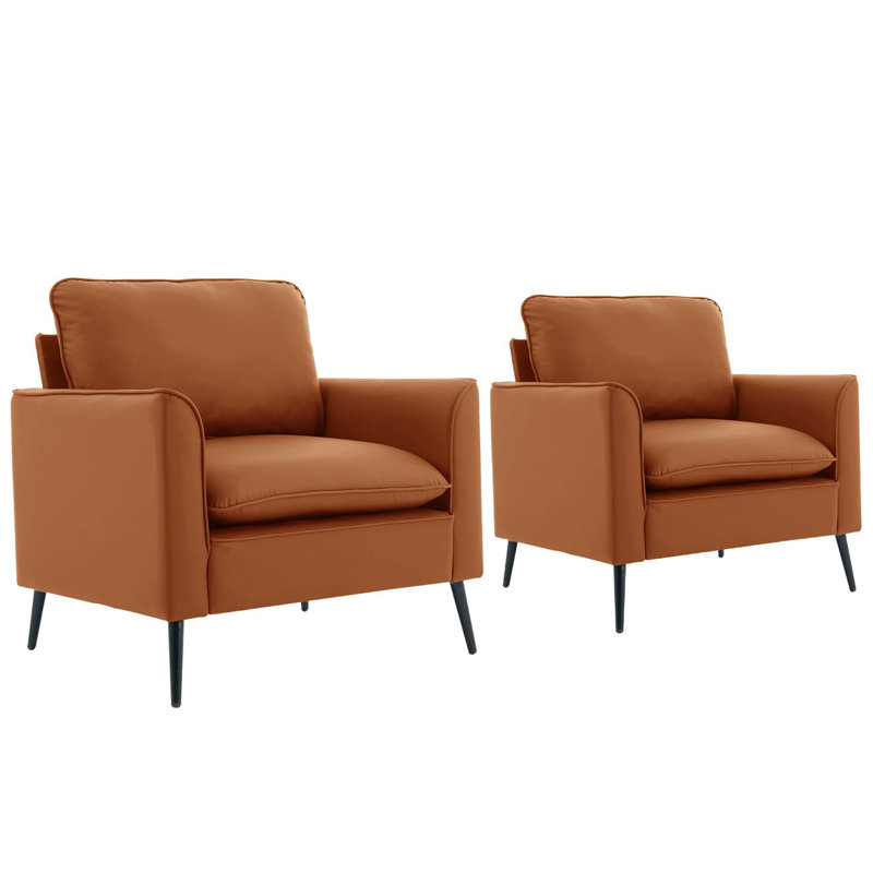 Canapé simple en cuir Nordic Retro Light