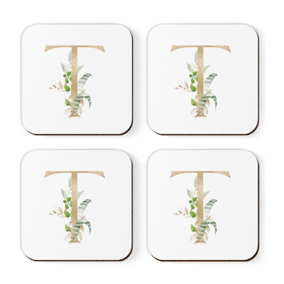 Sous-verre à monogramme Exotic