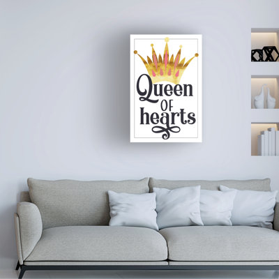 Tina Lavoie Queen Of Hearts Canvas Art