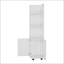Grande armoire de rangement 2 portes 4 tablettes