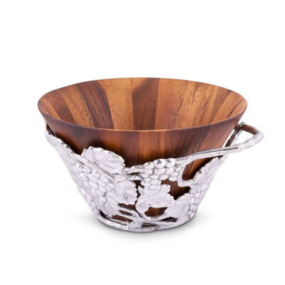 Grand bol à salade en bois