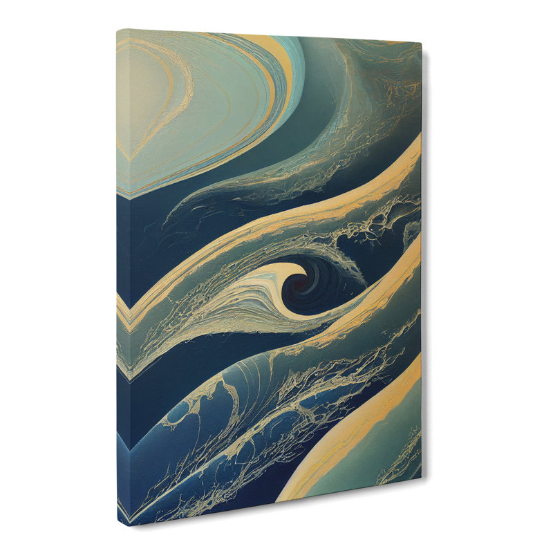 Ocean Abstract Vol.3 - Wrapped Canvas, 76cm H x 50cm W x 3cm D