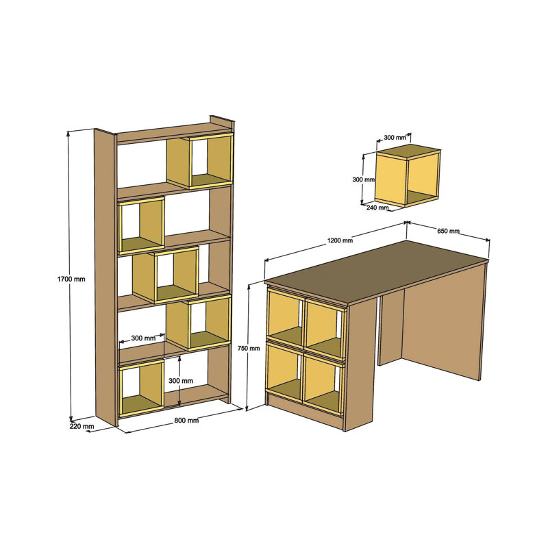 Nailyn Writing Desk