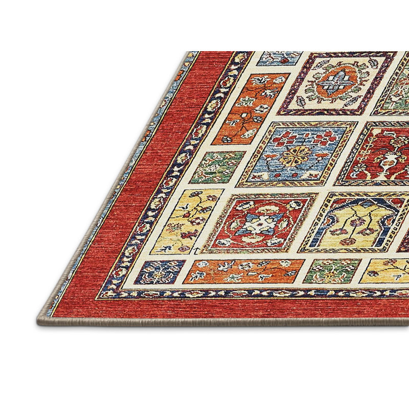 Abstract Indoor Rug, Rectangle 3' x 5'