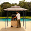 8 pi L 5 pi. D Pavillon de jardin en acier