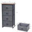 Commode de rangement 4 tiroirs Americus Tower-202519627