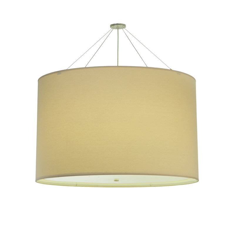 8 - Light Dimmable Drum Chandelier