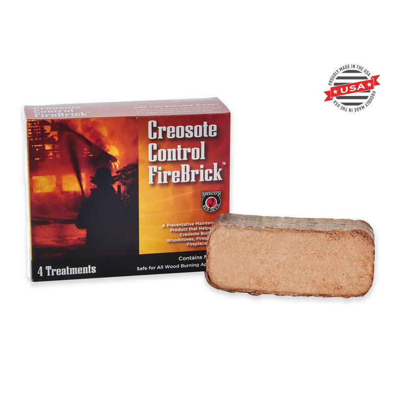 Creosote Control Brick - 4 Pack