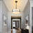 3 - Light 15.74" W Modern Fabric Drum Shape Dimmable Chandelier For Dining Room Bedroom Foyer-275143738