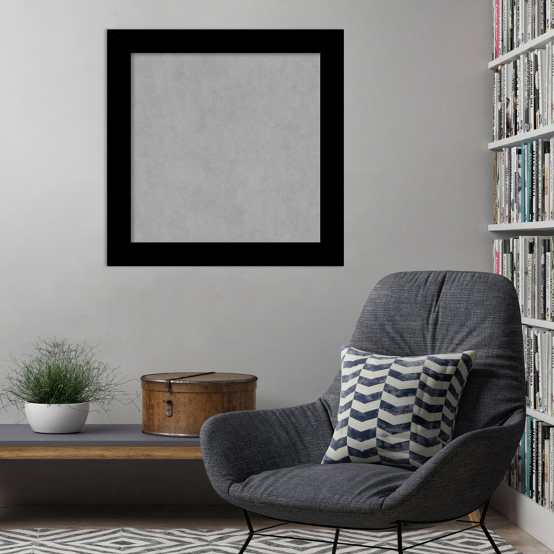 Tableau magnétique magnétique en métal, 29" H x 29" W