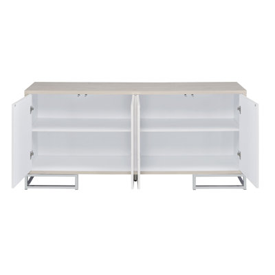 Casetta Contemporary 65"L Rectangular Console Cabinet by Mercer41
