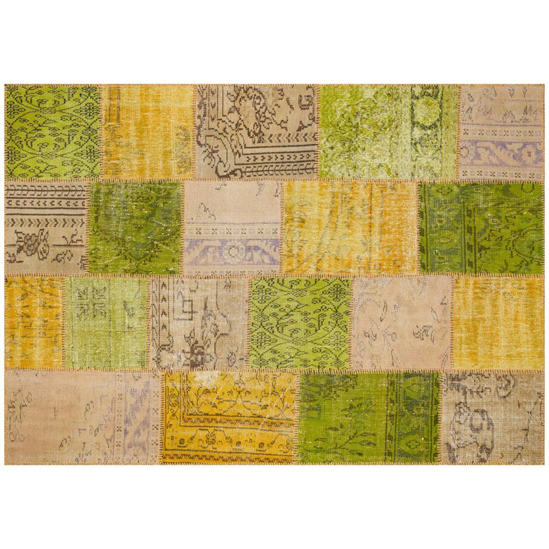 Tapis jaune moderne Modern