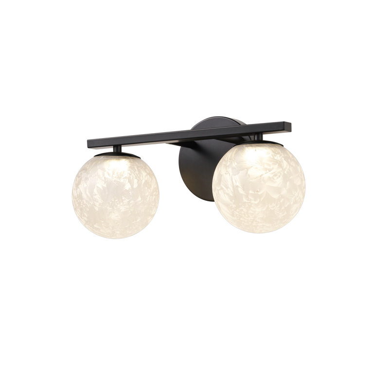 Forma Wall Sconce - 2-Light - Black, 2, Black