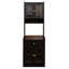 Armoire de rangement avec garde-manger Black Farmhouse