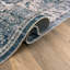 Tapis bleu marine antidérapant rétro-1344841381