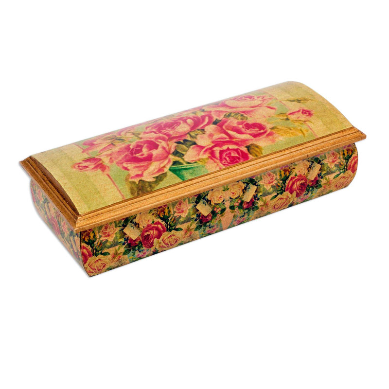 Boîte à bijoux Roses