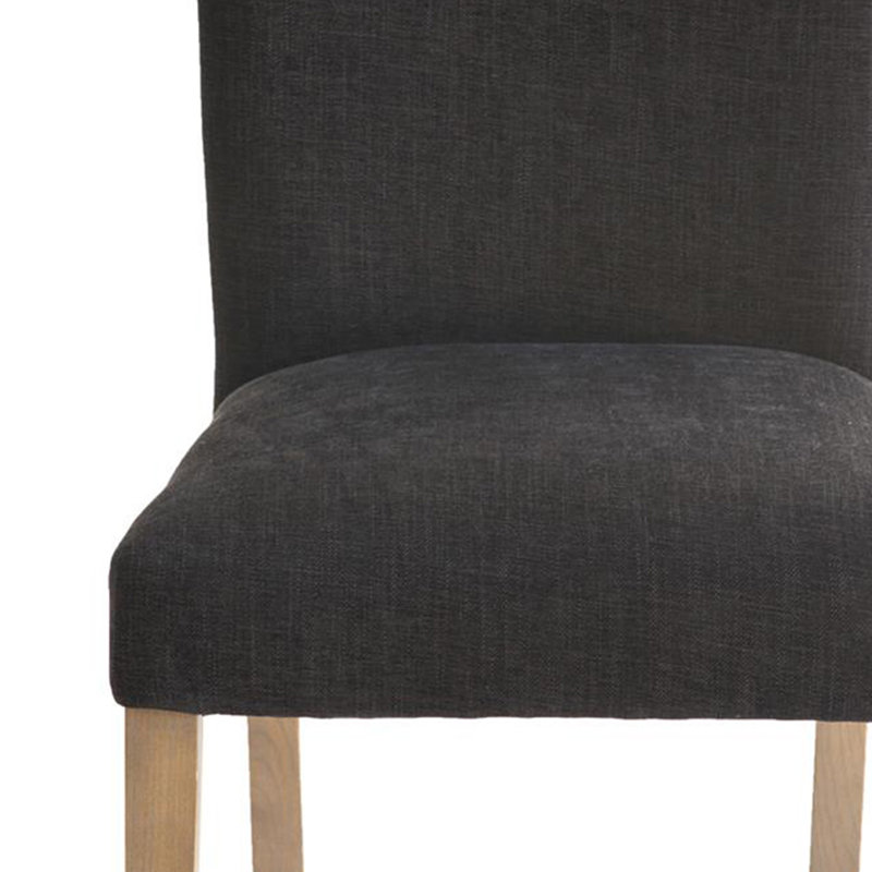 Ensemble de 2 chaises d'appoint Zeus, Gris, Noir, noir, noir, noir